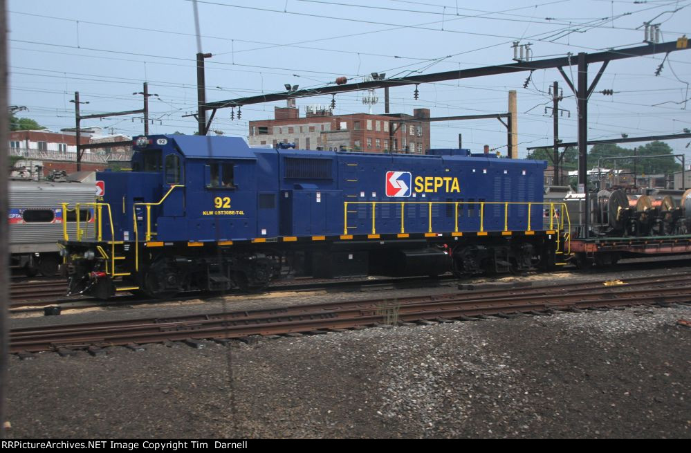 SPAX 92 on a wire train